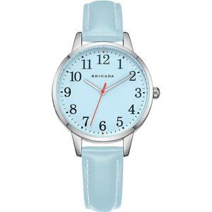 Women's Watch Elegant Watch for Women Leather Band Ladies Watch Waterproof